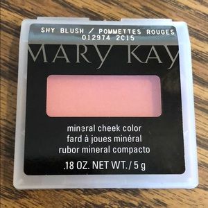 Mary Kay mineral cheek color in Shy Blush
